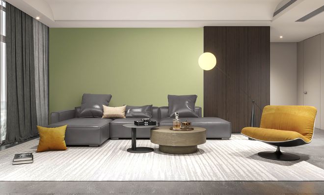 告别单调！沙发搭配技巧让你的客厅美出新高度(图2)