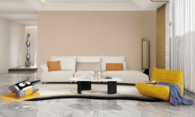 告别单调！沙发搭配技巧让你的客厅美出新高度(图1)