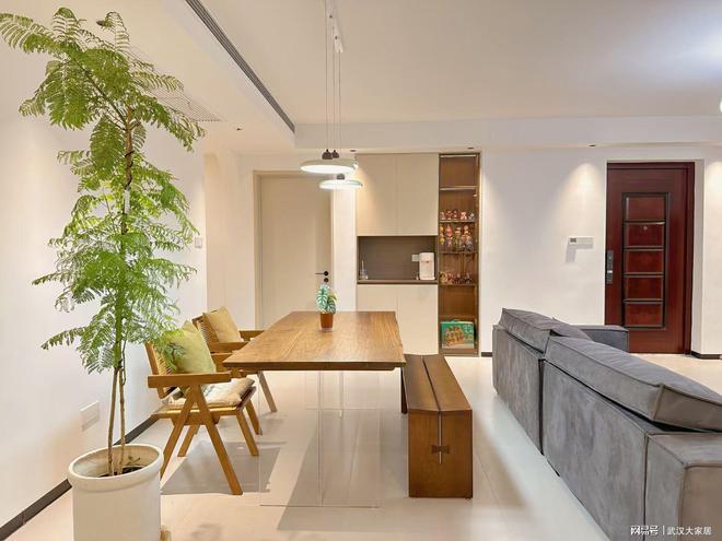 张正华【太阳城大名府北轩—平层】武汉城市室内设计大赛参赛作品(图4)