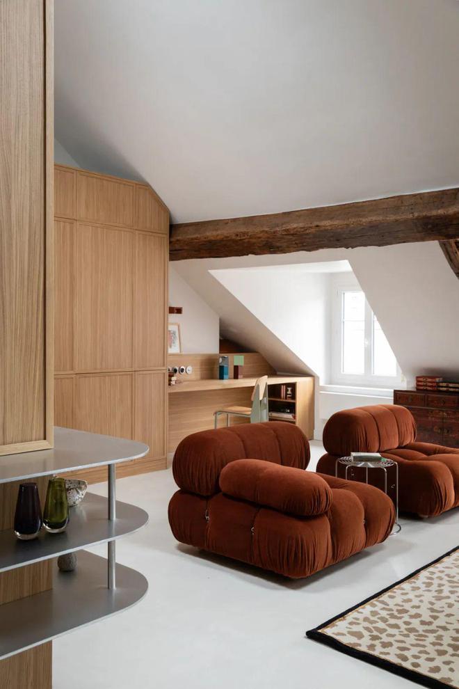 巴黎左岸80平方米复式公寓设计(图2)