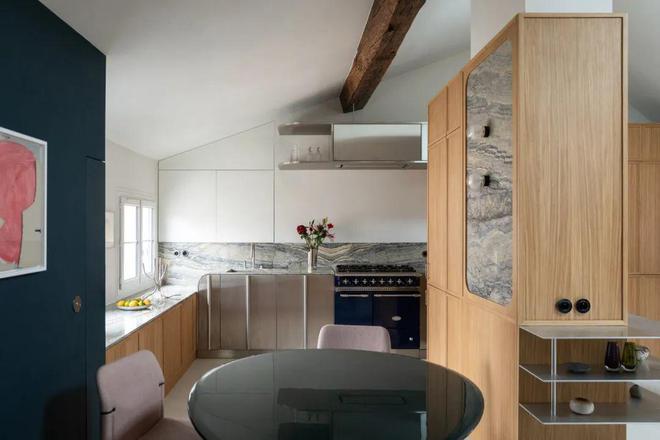 巴黎左岸80平方米复式公寓设计(图7)