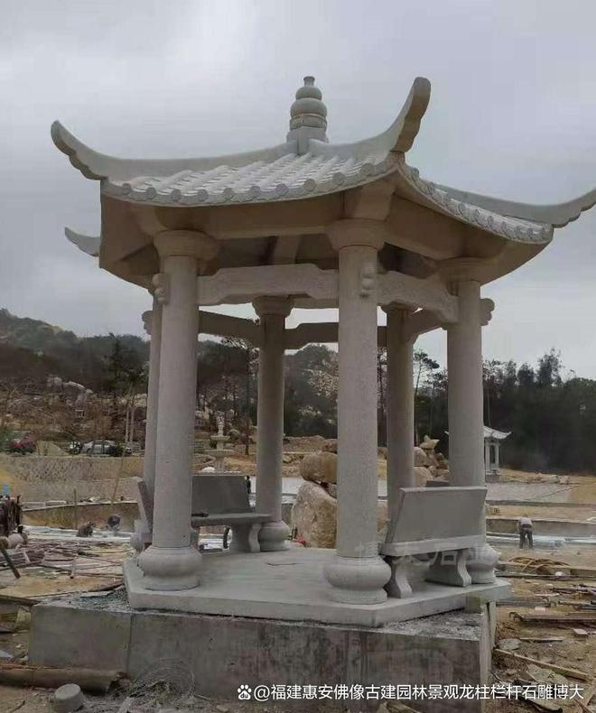 石雕凉亭在传统建筑中的意义(图2)