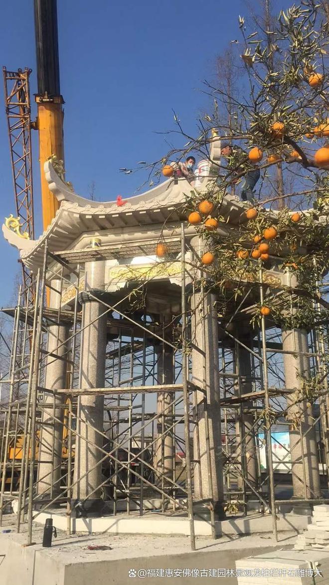 石雕凉亭在传统建筑中的意义(图1)