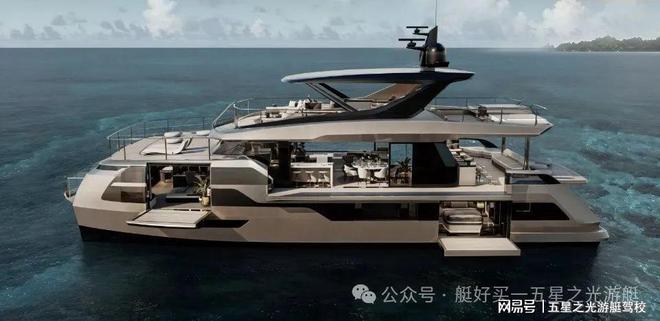Giamboi设计工作室发布Axiom24下一代半定制双体游艇概念效果图(图1)