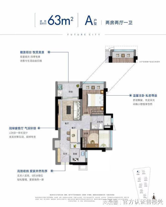 卓越前海未来城花园车位比1：099百万平米大社区发展潜力大(图3)