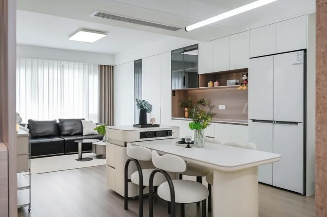 尚海整装口碑好不好?看109㎡婚房装修案例如何实现完美平衡(图2)