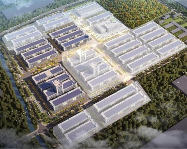 主体结构封顶!高端食品智能化产业园基础设施项目二标段加速推进(图1)