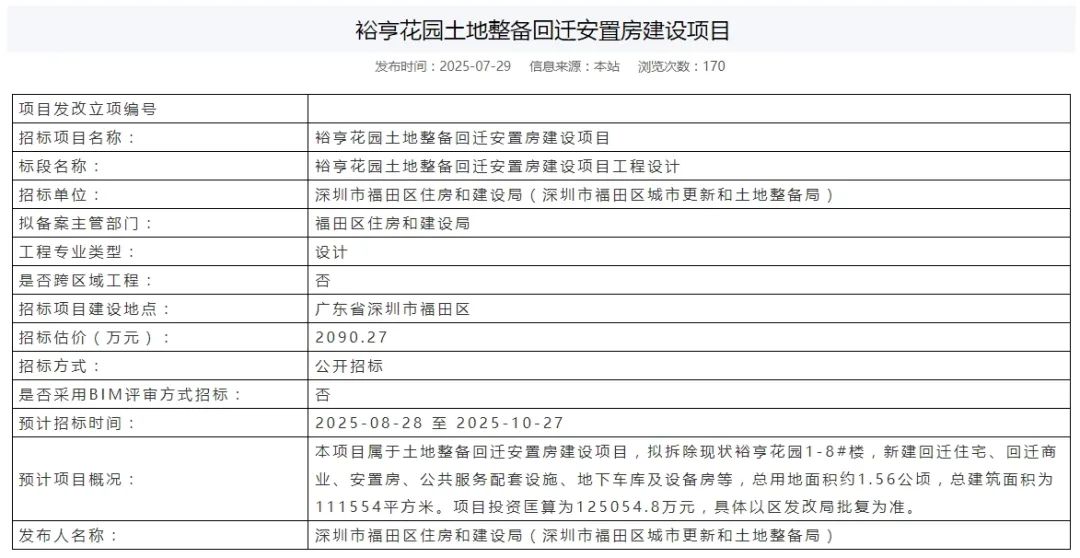 熊猫体育：福田这个小区终于要拆了！征收补偿方案公布(图3)
