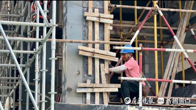 莱山一中二期计划明年6月底竣工解决上千学生就餐及住宿等问题(图2)