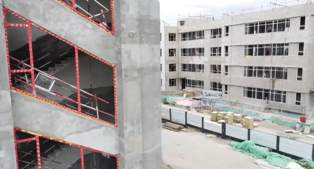 银川市第二十四中学迁建工程有序推进(图2)