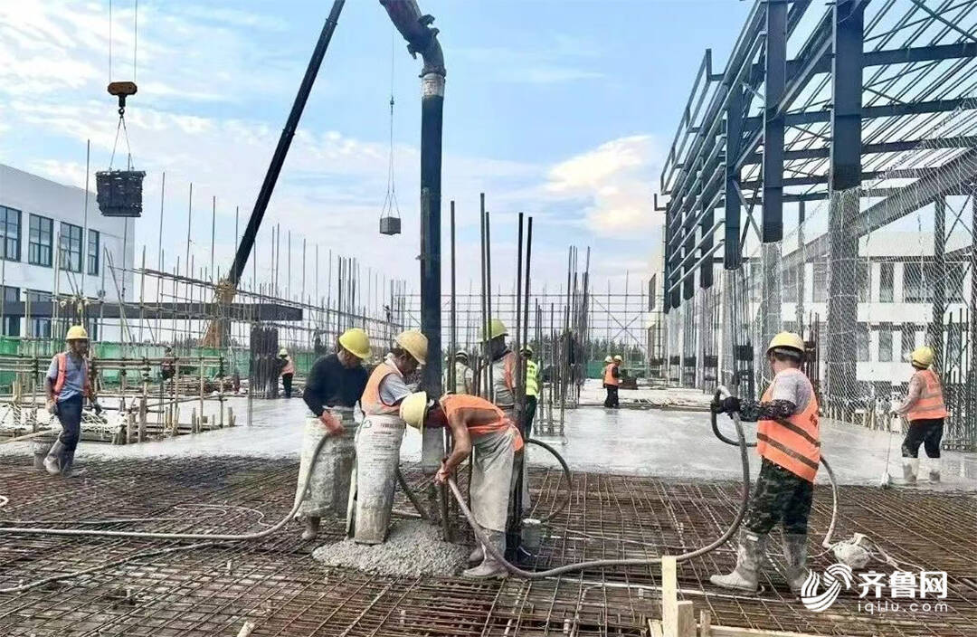 国庆假期德州重点项目“加速跑”华能电厂四期项目推进速度远超预期(图3)