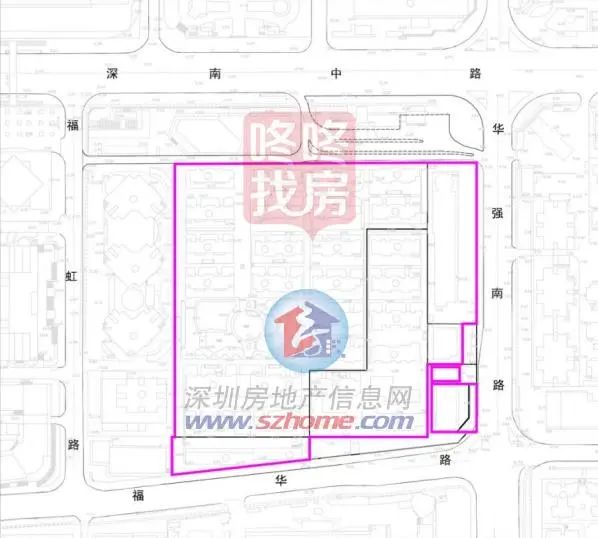 华强花园旧改补偿方案公示产权建面1：12置换！(图3)