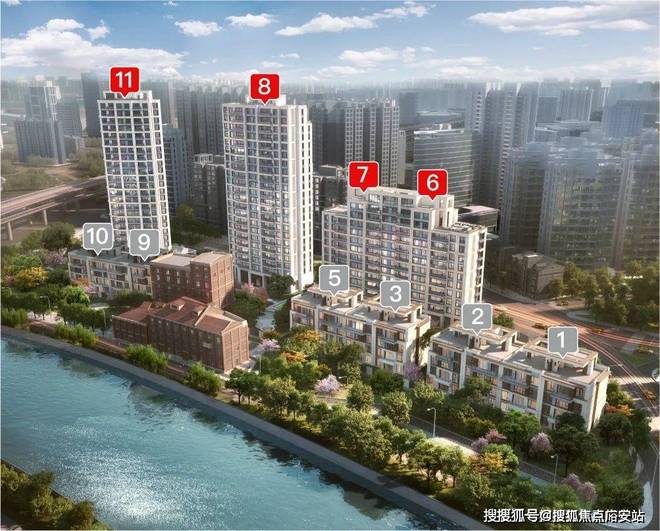 龙盛·福新里售楼处：豪华装修叠墅开启苏河品质生活！(图3)