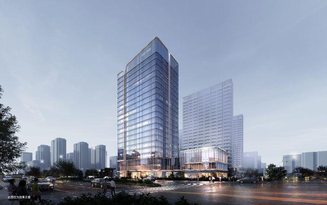 中铁建·西派天峯中心写字楼—建筑面积—绿化率→双地铁→办公核(图2)