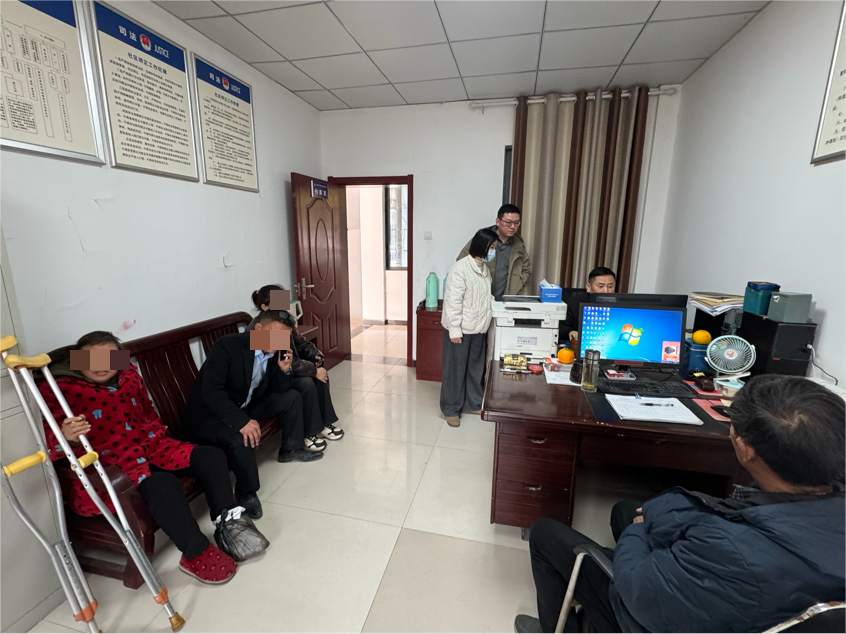 东至县大渡口镇：部门联动化纠纷调解为民暖人心(图1)