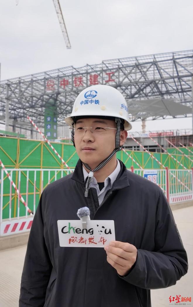 成都“火车北站”最新进展来了:站房部分区域已开始装修|人勤春来早(图1)