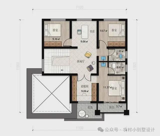 惊艳了全村！28款二层新中式自建房美得邻居天天来参观(图9)